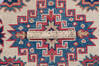 Kazak Beige Hand Knotted 29 X 42 Area Rug 700-148179 Thumb 6