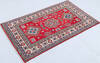 Kazak Red Hand Knotted 27 X 44  Area Rug 700-148181 Thumb 2