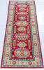 Kazak Red Runner Hand Knotted 20 X 510  Area Rug 700-148182 Thumb 1
