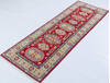 Kazak Red Runner Hand Knotted 20 X 510 Area Rug 700-148182 Thumb 2