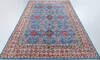 Kazak Light Blue Hand Knotted 99 X 138  Area Rug 700-148184 Thumb 1