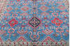 Kazak Light Blue Hand Knotted 99 X 138 Area Rug 700-148184 Thumb 3