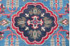 Kazak Light Blue Hand Knotted 99 X 138 Area Rug 700-148184 Thumb 4