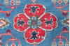 Kazak Light Blue Hand Knotted 99 X 138 Area Rug 700-148184 Thumb 5
