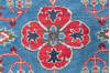 Kazak Light Blue Hand Knotted 99 X 138  Area Rug 700-148184 Thumb 5