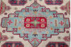 Kazak Beige Hand Knotted 85 X 112  Area Rug 700-148185 Thumb 3