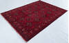 Khan Mohammadi Red Hand Knotted 55 X 76  Area Rug 700-148189 Thumb 2