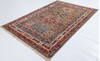 Kazak Grey Hand Knotted 58 X 82 Area Rug 700-148195 Thumb 2