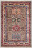 Kazak Grey Hand Knotted 58 X 82 Area Rug 700-148195 Thumb 0