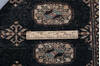 Bokhara Black Hand Knotted 41 X 59 Area Rug 700-148198 Thumb 7