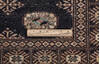 Bokhara Black Hand Knotted 41 X 59  Area Rug 700-148198 Thumb 8