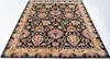 Chobi Black Hand Knotted 83 X 911 Area Rug 700-148202 Thumb 2