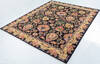 Chobi Black Hand Knotted 83 X 911 Area Rug 700-148202 Thumb 3