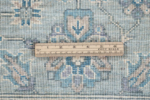 Chobi Light Gray Hand Knotted 52 X 74  Area Rug 700-148210 Image 7