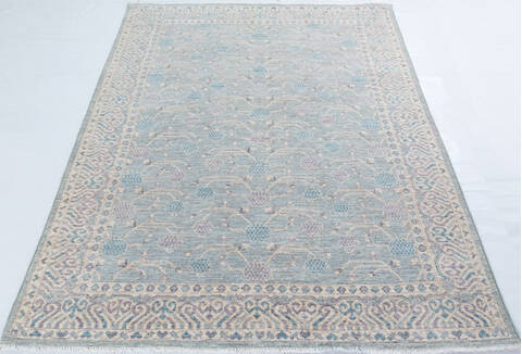 Chobi Green Hand Knotted 49 X 610 Area Rug 700-148219 Image 1
