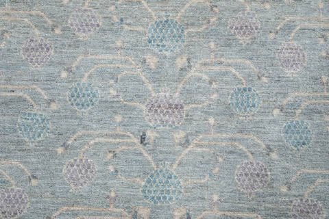 Chobi Green Hand Knotted 49 X 610 Area Rug 700-148219 Image 3
