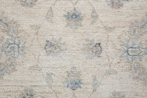 Chobi Beige Hand Knotted 411 X 71 Area Rug 700-148221 Image 4