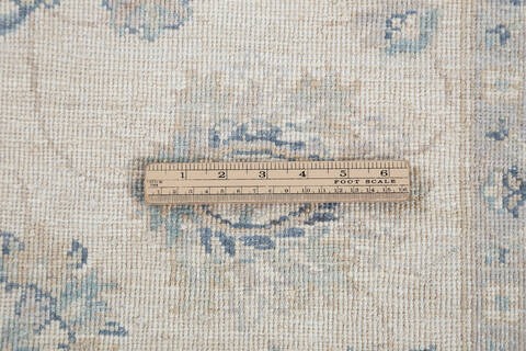 Chobi Beige Hand Knotted 411 X 71 Area Rug 700-148221 Image 8
