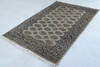 Bokhara Grey Hand Knotted 41 X 64 Area Rug 700-148226 Thumb 2