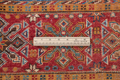 Chobi Red Hand Knotted 34 X 53 Area Rug 700-148229 Image 5