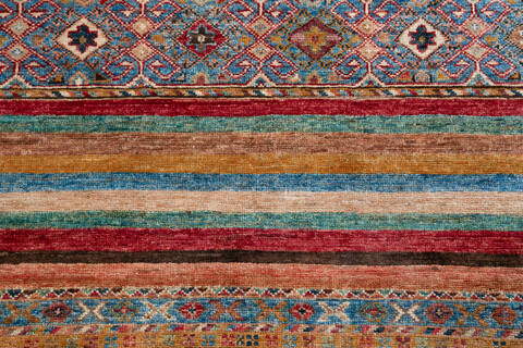 Chobi Red Hand Knotted 34 X 50 Area Rug 700-148230 Image 3