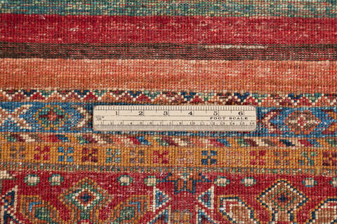 Chobi Red Hand Knotted 34 X 50 Area Rug 700-148230 Image 7