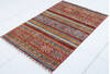 Chobi Red Hand Knotted 34 X 50 Area Rug 700-148230 Thumb 2