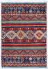 Chobi Red Hand Knotted 34 X 48 Area Rug 700-148231 Thumb 0