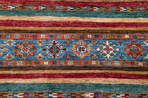 Chobi Red Hand Knotted 36 X 50 Area Rug 700-148233 Image 3