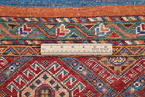 Chobi Red Hand Knotted 36 X 50 Area Rug 700-148233 Image 6