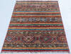 Chobi Red Hand Knotted 36 X 50 Area Rug 700-148233 Thumb 1