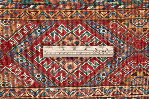 Chobi Red Hand Knotted 36 X 51 Area Rug 700-148234 Image 5
