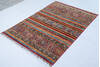 Chobi Red Hand Knotted 36 X 51 Area Rug 700-148234 Thumb 2