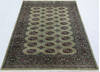 Bokhara Green Hand Knotted 40 X 59 Area Rug 700-148241 Thumb 1