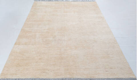 Gabbeh White Hand Knotted 710 X 102 Area Rug 700-148243 Image 1