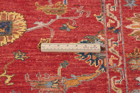 Chobi Red Hand Knotted 59 X 81 Area Rug 700-148249 Image 7