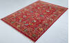 Chobi Red Hand Knotted 59 X 81 Area Rug 700-148249 Thumb 2