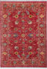 Chobi Red Hand Knotted 59 X 81 Area Rug 700-148249 Thumb 0