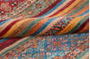 Chobi Red Hand Knotted 84 X 99 Area Rug 700-148251 Thumb 6
