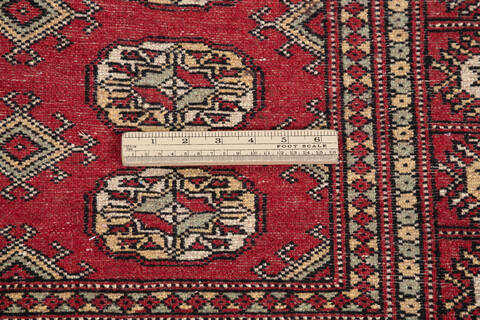 Bokhara Red Hand Knotted 41 X 510 Area Rug 700-148257 Image 7