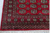 Bokhara Red Hand Knotted 41 X 61 Area Rug 700-148258 Thumb 3
