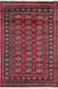 Bokhara Red Hand Knotted 41 X 61 Area Rug 700-148258 Thumb 0