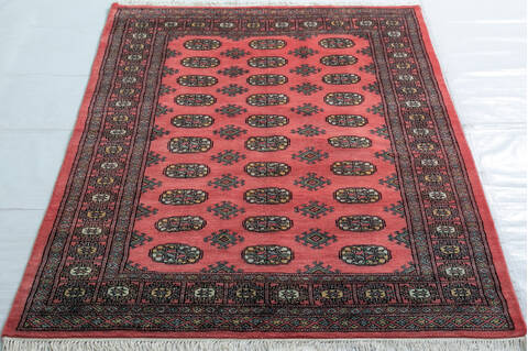 Bokhara Multicolor Hand Knotted 42 X 511 Area Rug 700-148259 Image 1