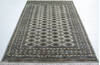 Bokhara Light Gray Hand Knotted 68 X 910 Area Rug 700-148263 Thumb 1