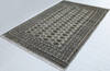 Bokhara Light Gray Hand Knotted 68 X 910 Area Rug 700-148263 Thumb 2
