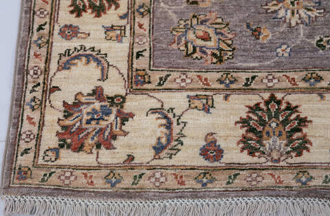 Chobi Brown Hand Knotted 49 X 68 Area Rug 700-148267 Image 3