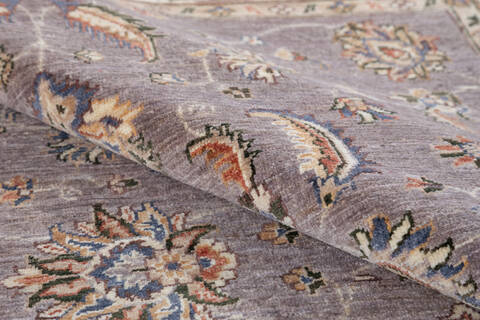 Chobi Brown Hand Knotted 49 X 68 Area Rug 700-148267 Image 5