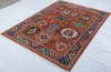 Chobi Orange Hand Knotted 410 X 68 Area Rug 700-148268 Thumb 2