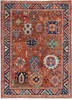 Chobi Orange Hand Knotted 410 X 68 Area Rug 700-148268 Thumb 0