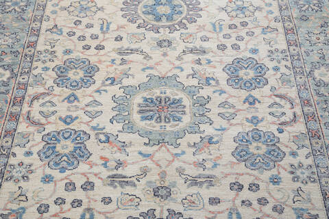 Chobi Beige Hand Knotted 54 X 79 Area Rug 700-148269 Image 2